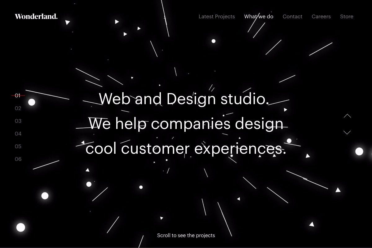 Wonderland. |  Web and Design studio from Amsterdam | DRAWWWERS