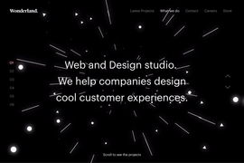 Wonderland. |  Web and Design studio from Amsterdam | DRAWWWERS