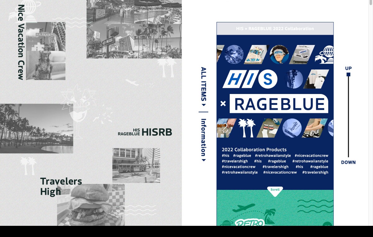 HIS × RAGEBLUE | DRAWWWERS