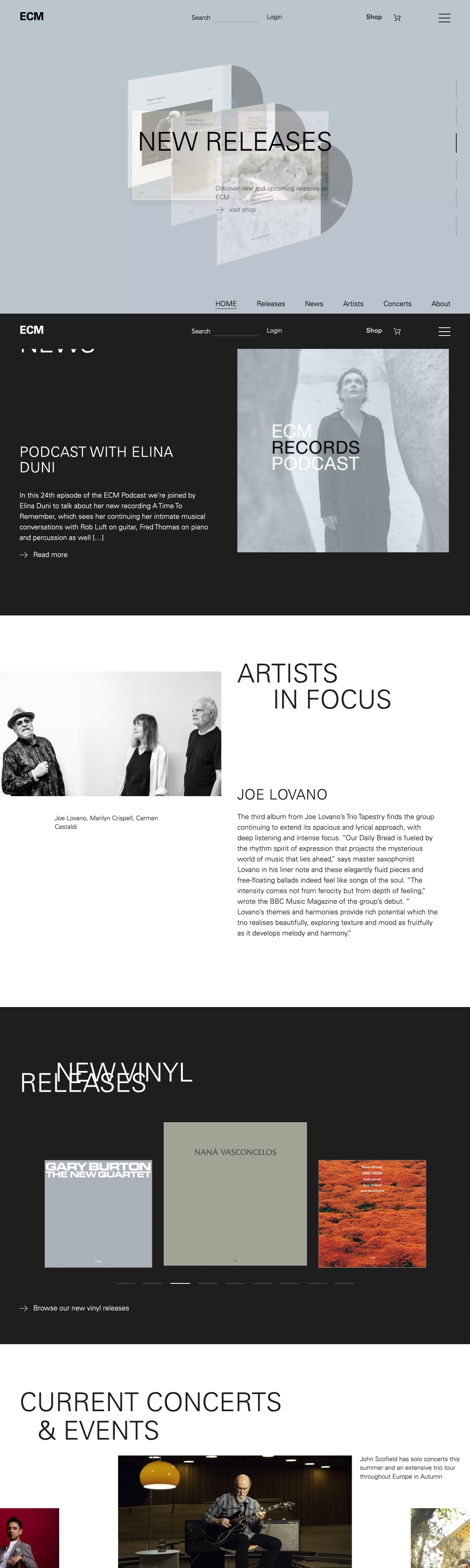 Home - ECM Records | DRAWWWERS