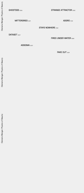 Clemens Wenger: Physics of Beauty | DRAWWWERS