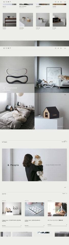 ＆CAT | 猫グッズ | ペット用品 | 猫との理想の暮らしをお手伝い | DRAWWWERS