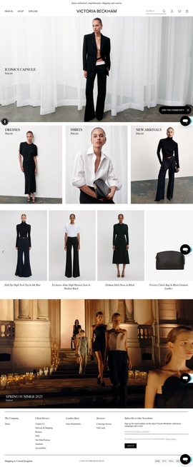 Victoria Beckham Official Site | UK | Luxury Designer Brand – Victoria Beckham UK | DRAWWWERS