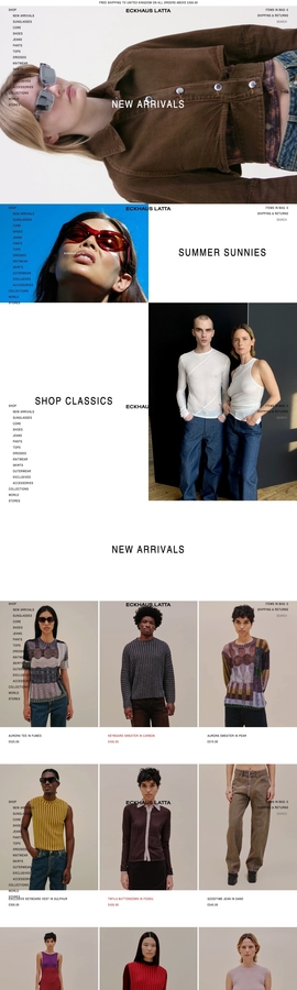 Shop Eckhaus Latta ‐ ECKHAUS LATTA | DRAWWWERS