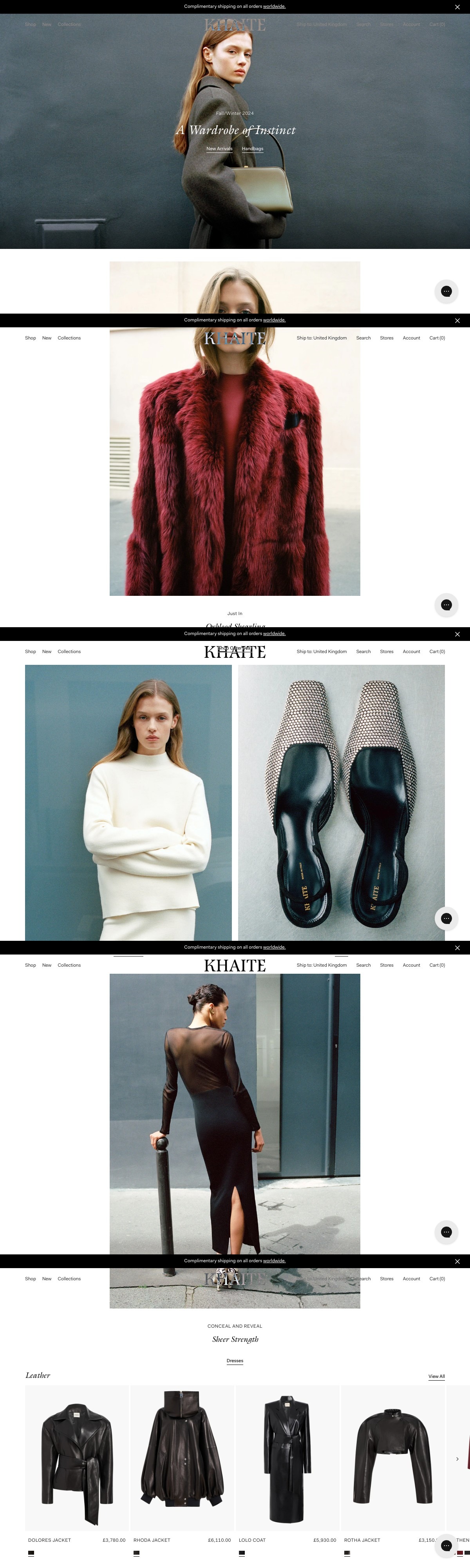 Khaite Official Website – KHAITE | DRAWWWERS