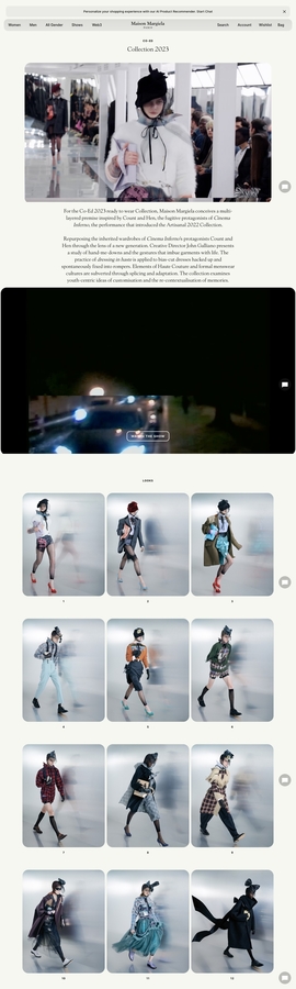 CO-ED Collection 2023 | Maison Margiela | DRAWWWERS