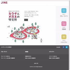 健康をメガネで科学する。カラダとメガネの研究所 | DRAWWWERS