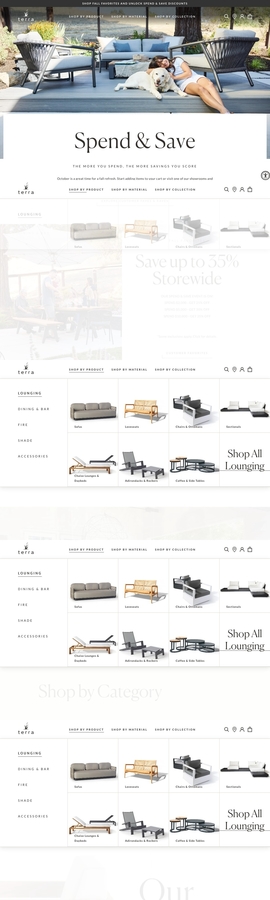 Contemporary Outdoor Patio Furniture | Terra Outdoor Living | DRAWWWERS