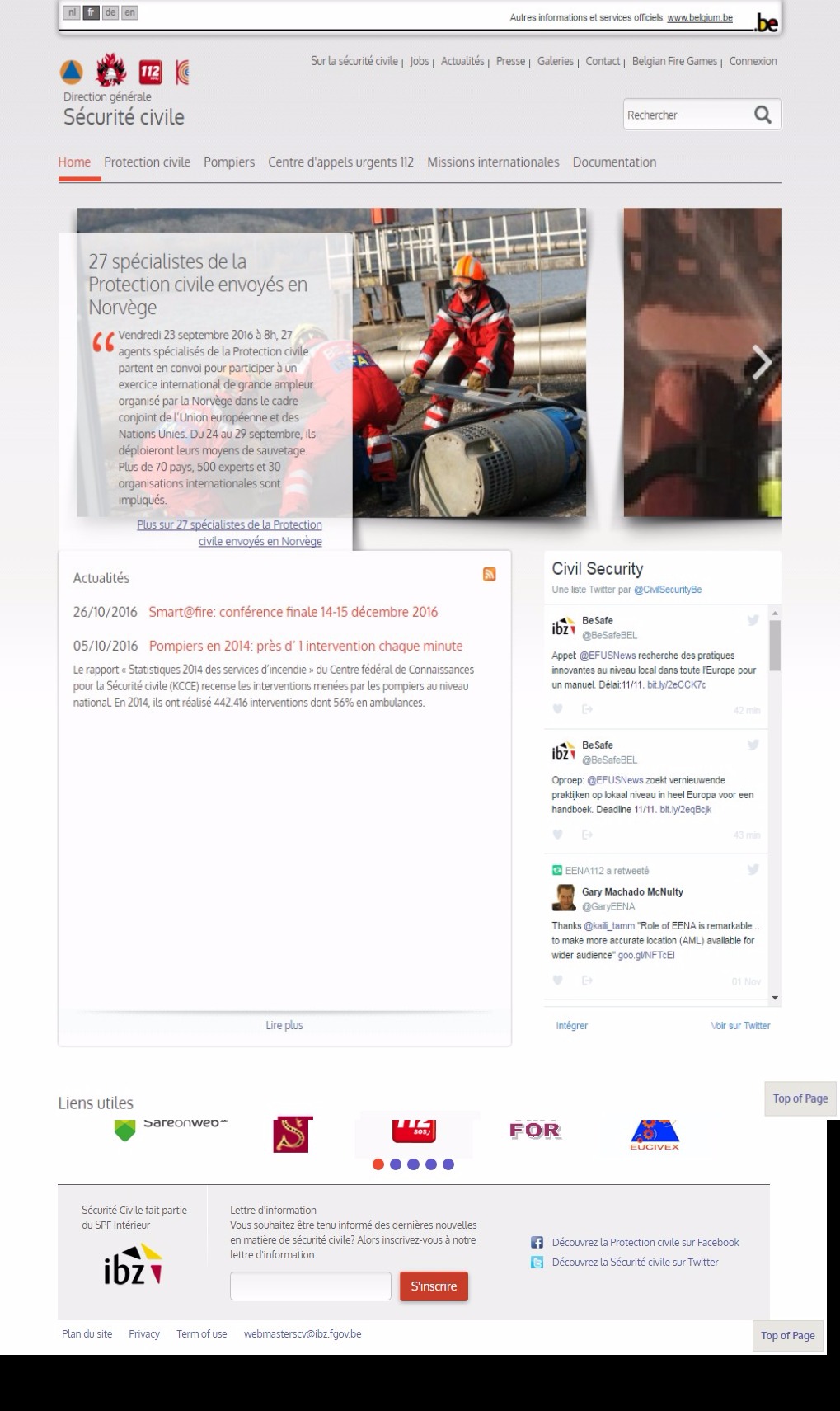 Sécurité civile | Actualités | DRAWWWERS