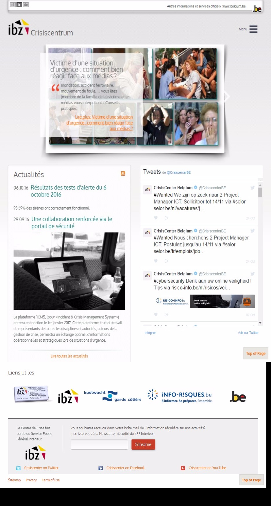 Crisiscentrum | News | DRAWWWERS