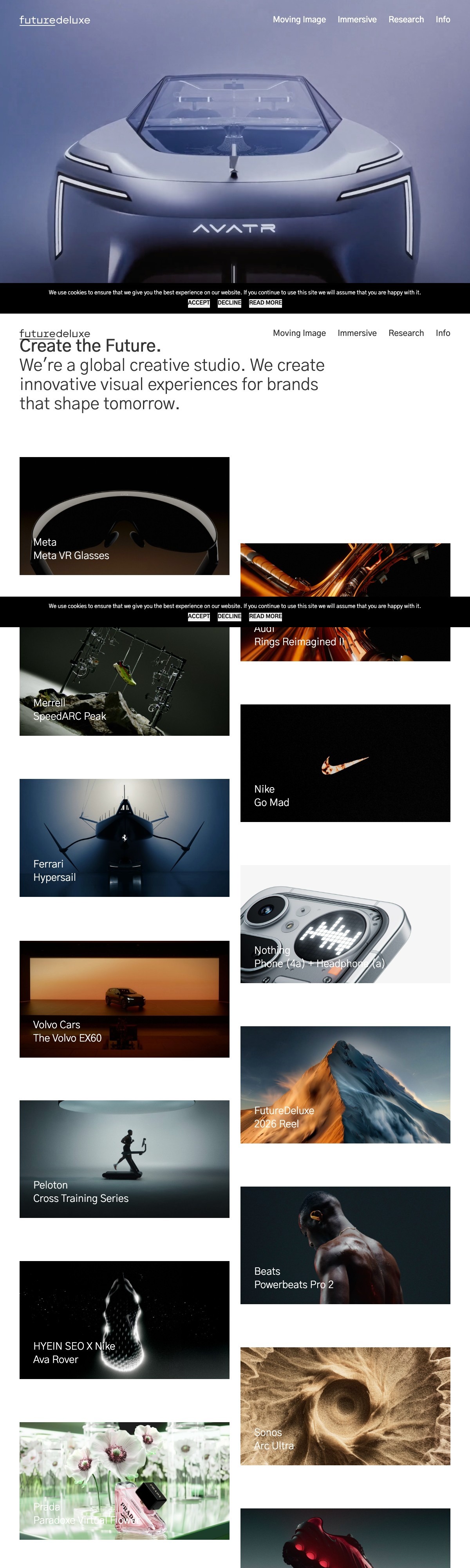 FutureDeluxe — Design, Technology & Moving Image | DRAWWWERS