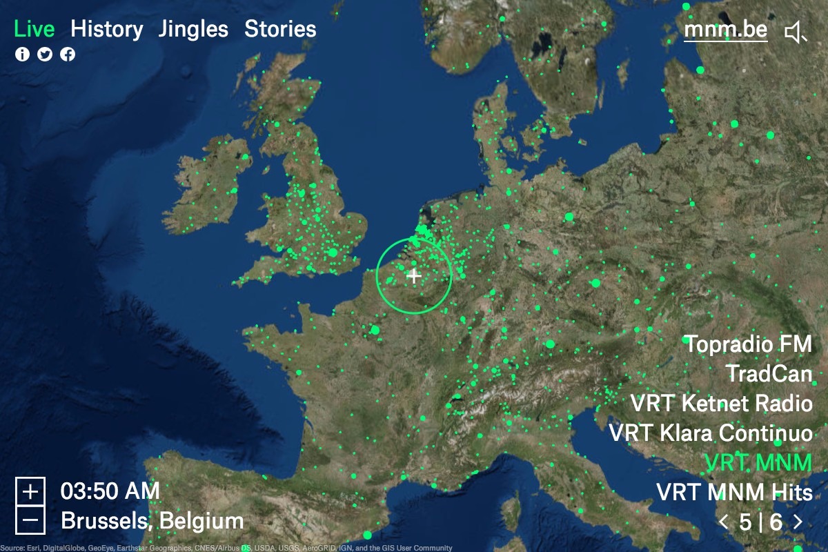 Radio Garden – VRT MNM | DRAWWWERS