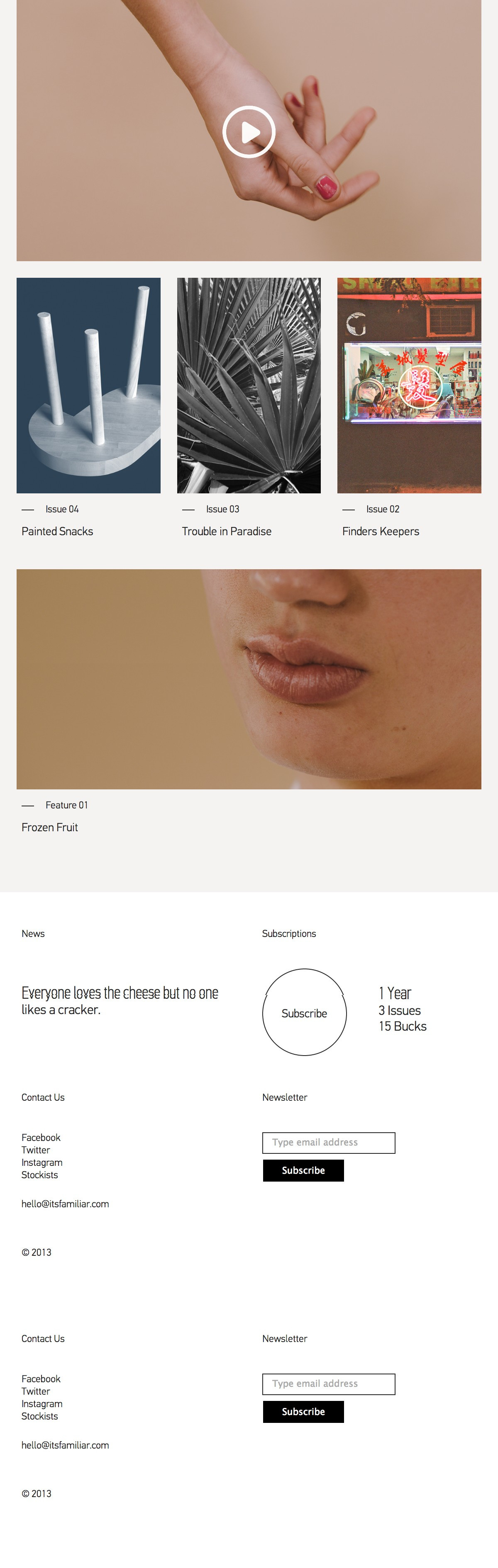 Familiar | DRAWWWERS