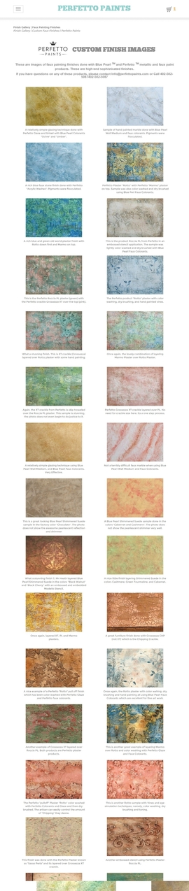 Blue Pearl | Perfetto Paints | Metallic Paint | Faux Paint Products | Color Wash | DRAWWWERS