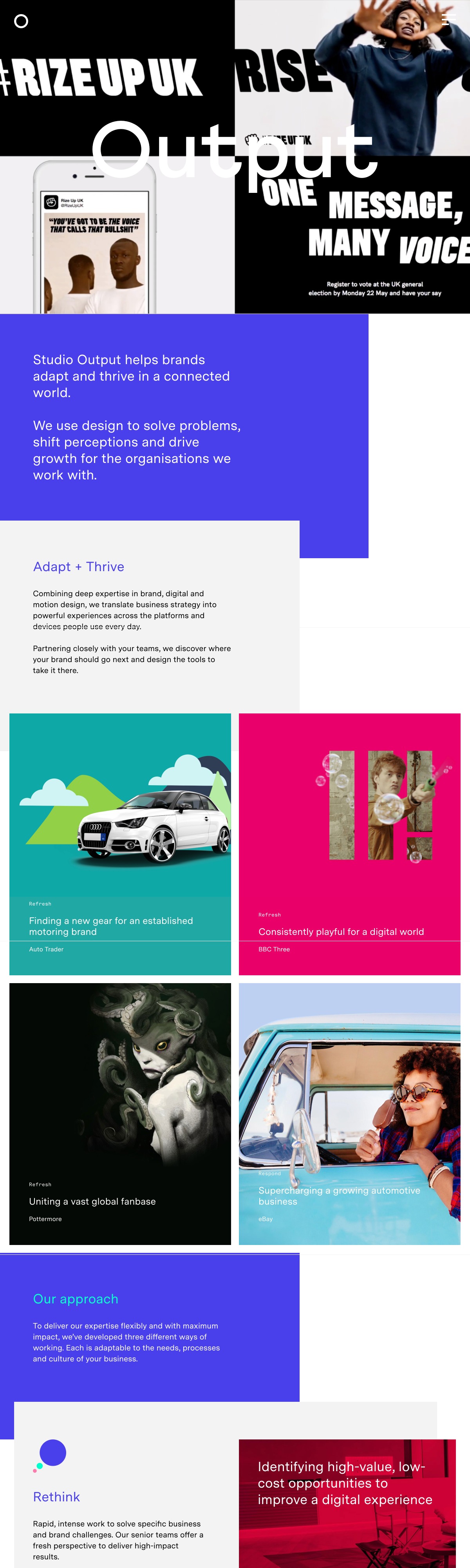 Home - Output — Adapt & Thrive | DRAWWWERS