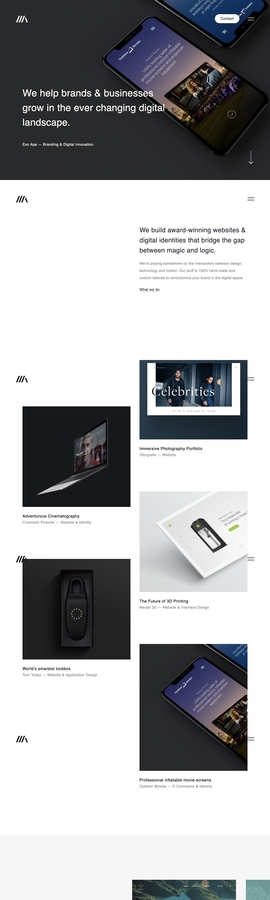 Exo Ape — Digital Design Agency for the bold and the brave. | DRAWWWERS