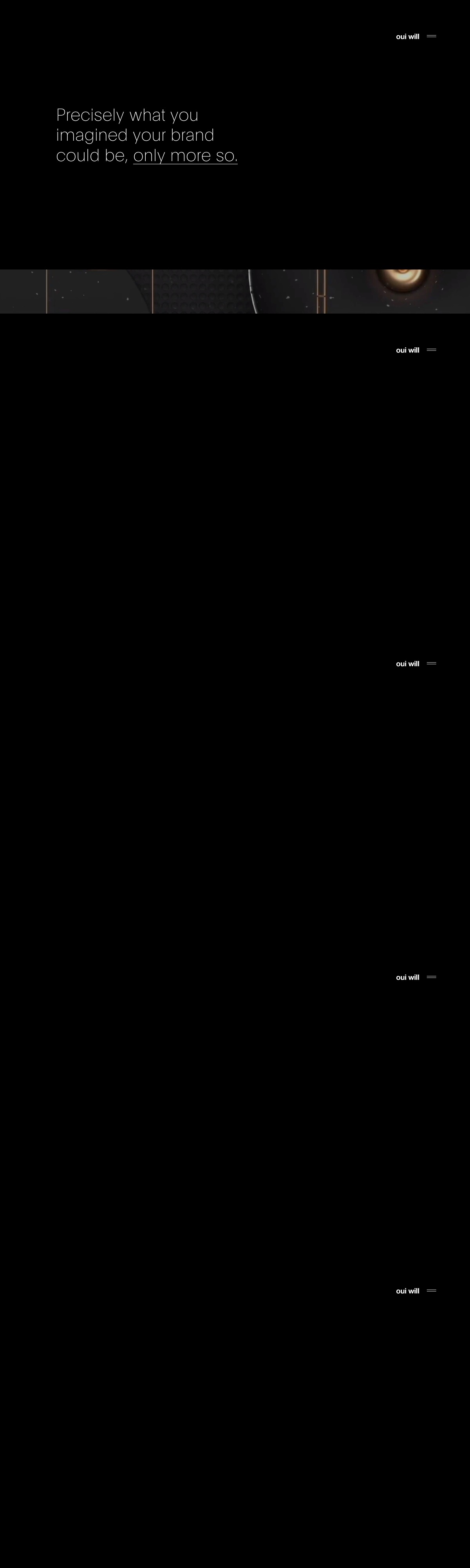 Oui Will™ | Digital & Branding Agency | DRAWWWERS