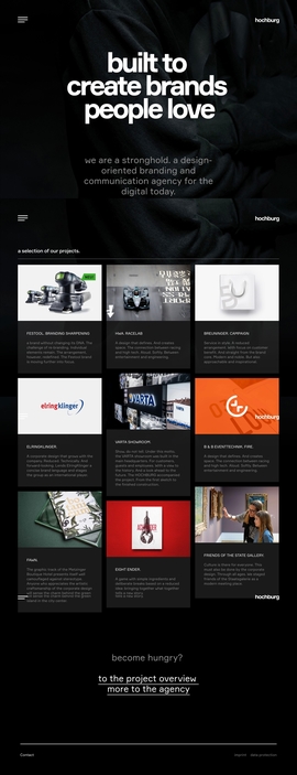 Hochburg, design agency Stuttgart | DRAWWWERS