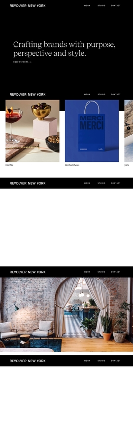 Revolver New York | Creative Agency & Branding Studio | DRAWWWERS