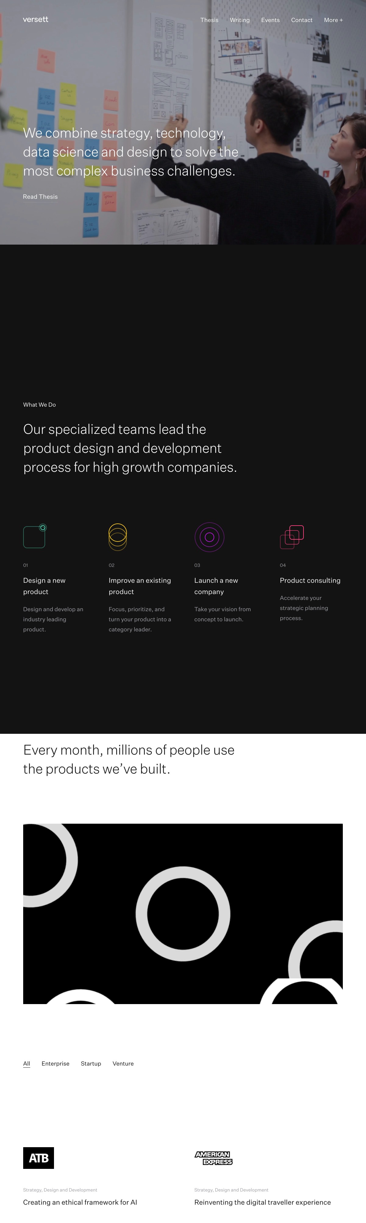 Versett – A leading consulting firm specialized in digital transformation, working globally, with offices in Toronto and Calgary | DRAWWWERS