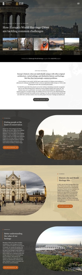 Heritage for people — Week of World Heritage Sites | DRAWWWERS