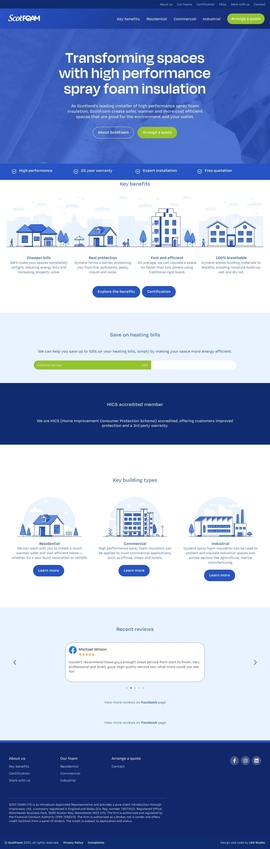 ScotFoam — high performance spray foam insulation | DRAWWWERS